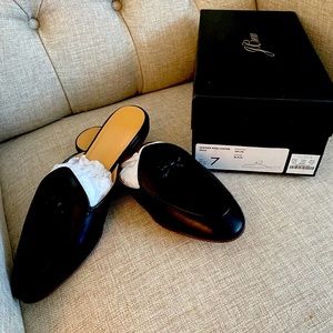 J Crew NIB Leather Bow Loafer Size 7